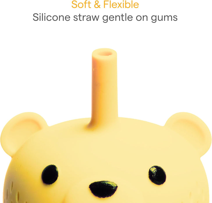 Munchkin® Gentle Transition Honey Bear Straw Cup Yellow