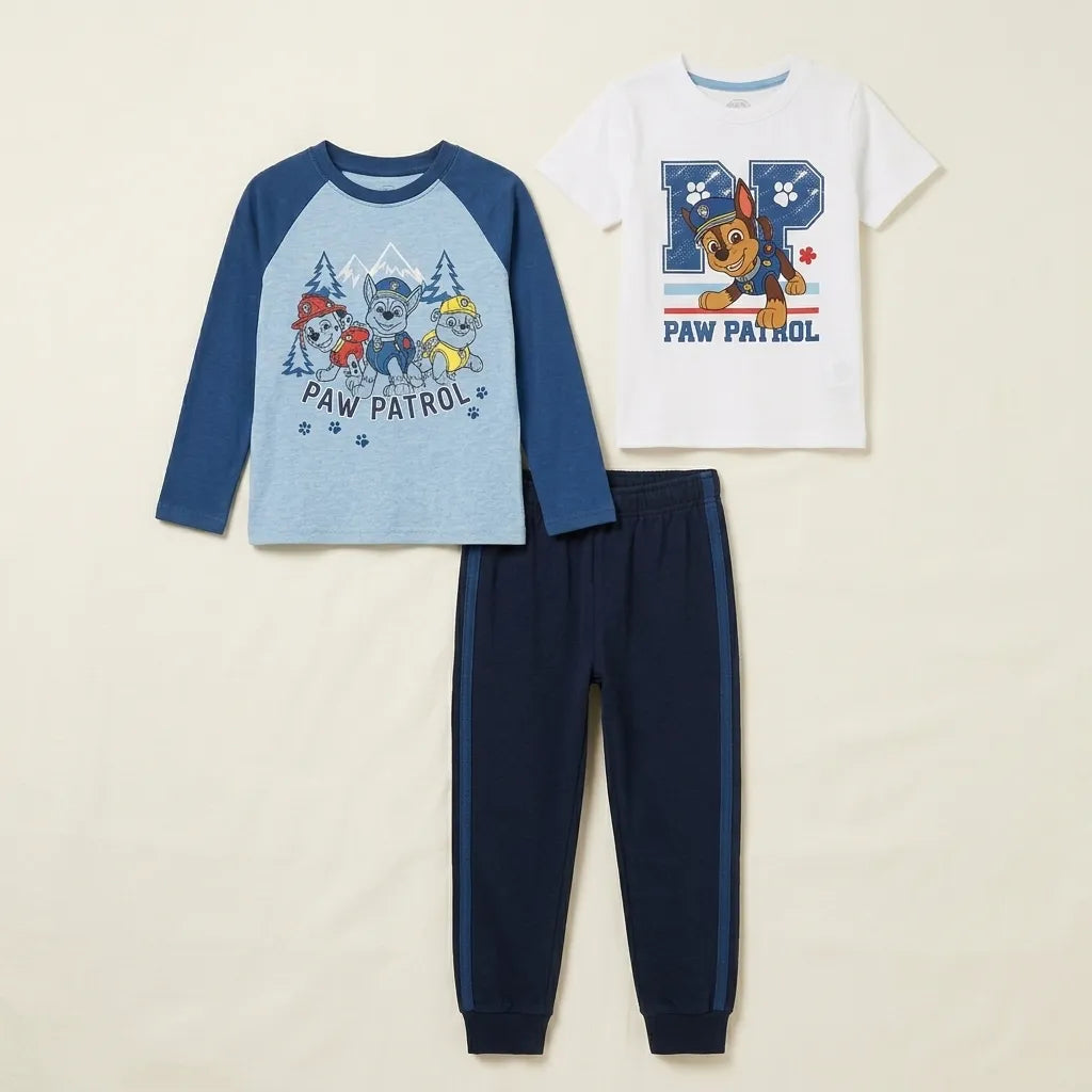 Paw Patrol Chase three-piece jogger clothing set