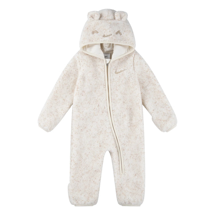 Nike Baby Cozy Comfort Hooded Plush Coverall - 0 to 9M