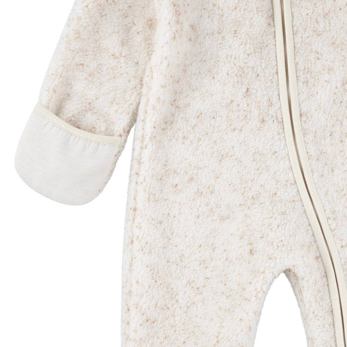 Nike Baby Cozy Comfort Hooded Plush Coverall - 0 to 9M