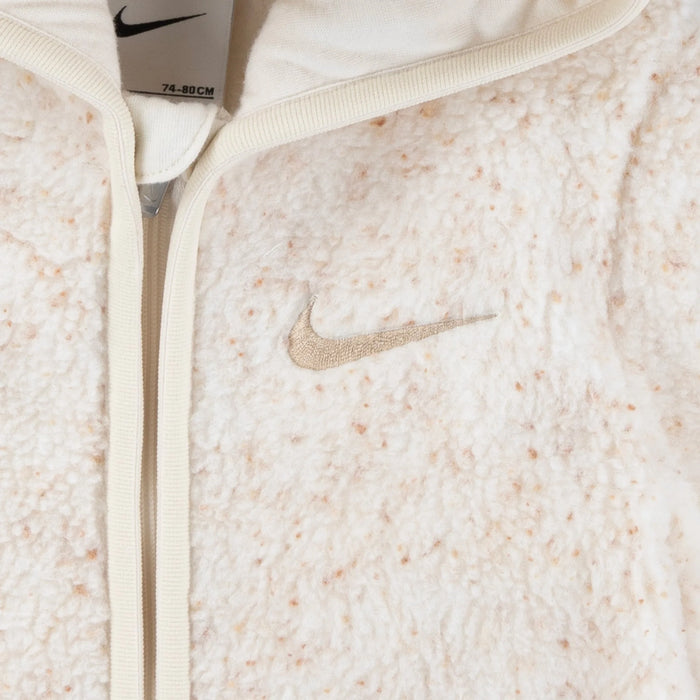 Nike Baby Cozy Comfort Hooded Plush Coverall - 0 to 9M
