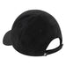 Nike black baseball cap shown from the back with adjustable strap and curved brim.
