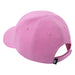 Nike pink baseball cap with adjustable strap, shown from the back against a white background.