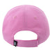 Nike pink cotton adjustable cap shown from the back with logo tag and velcro closure.