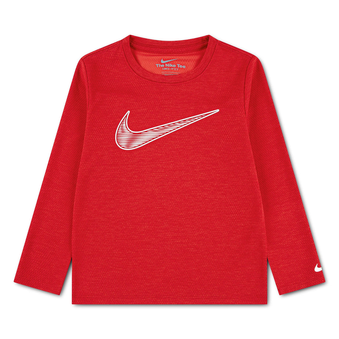 Nike Dri-FIT Training Long-Sleeve – University Red (4 to 7)