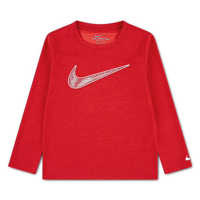 Nike Dri-FIT Training Long-Sleeve – University Red (4 to 7)