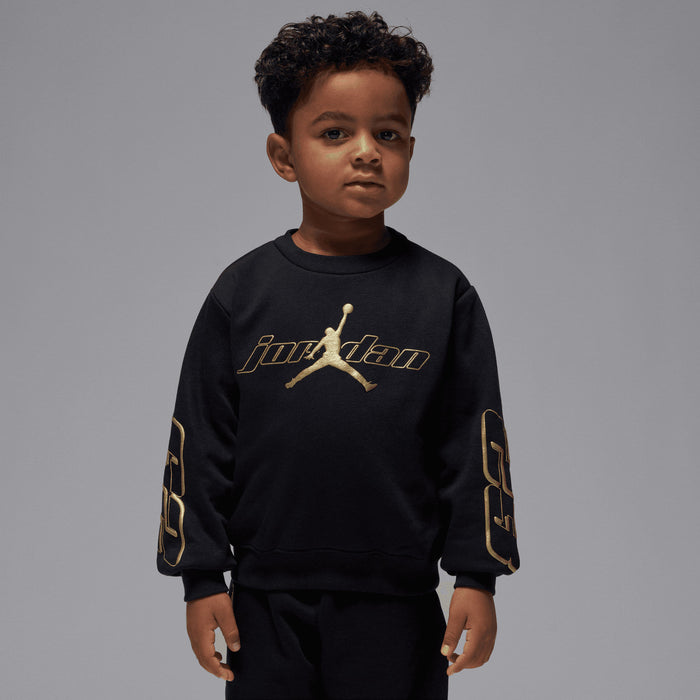 Jordan Mountainside fleece crew set Black 03