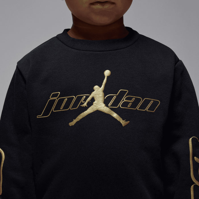 Jordan Mountainside fleece crew set Black 05