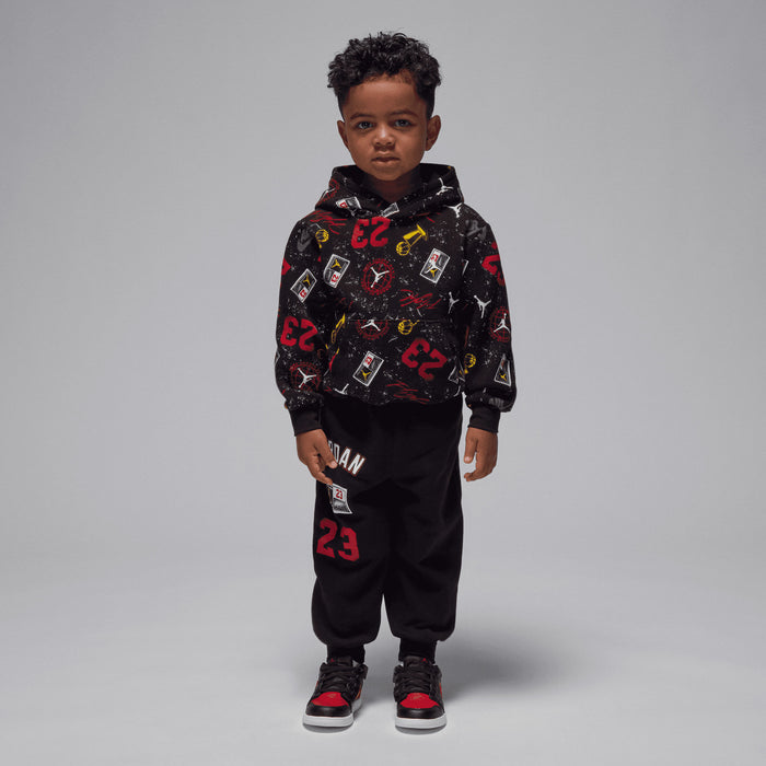 Jordan Street Champ hoodie set Black 01