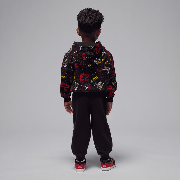 Jordan Street Champ hoodie set Black 02