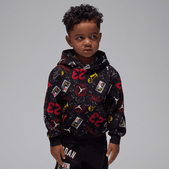 Jordan Street Champ hoodie set Black 03
