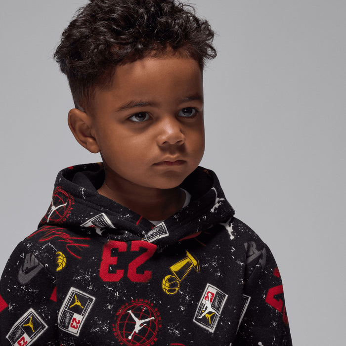 Jordan Street Champ hoodie set Black 04