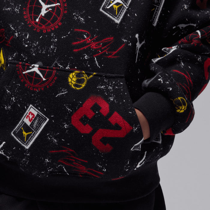 Jordan Street Champ hoodie set Black 05