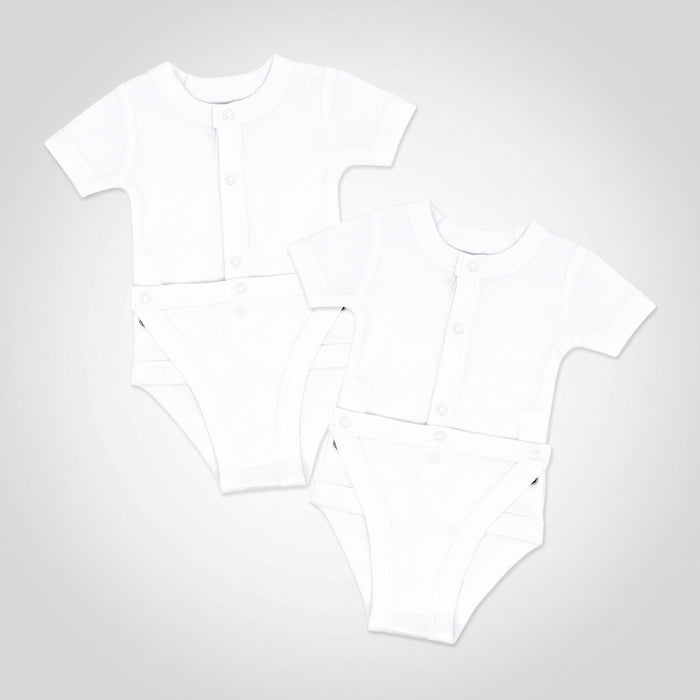 Gilet Couche Naturelle® Lot de 2 Blanc