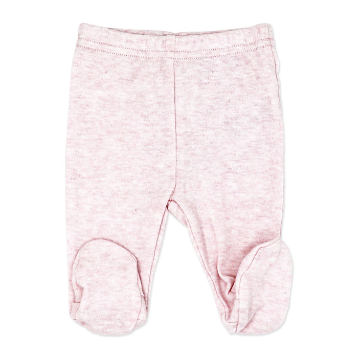 Ensemble deux pièces avec pantalon à pieds Naturelle Beige | Prématuré à 3 mois