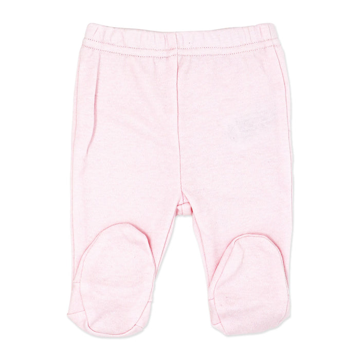 Ensemble deux pièces avec pantalon à pieds Naturelle Beige | Prématuré à 3 mois
