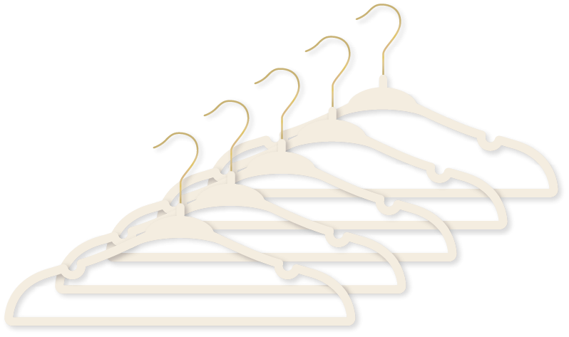 Necessities By Tendertyme Design Baby Hangers - 10 Pack