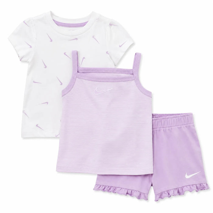 Shorts à volants 3 pièces Nike® Essentials bébé | De 0 à 24 mois