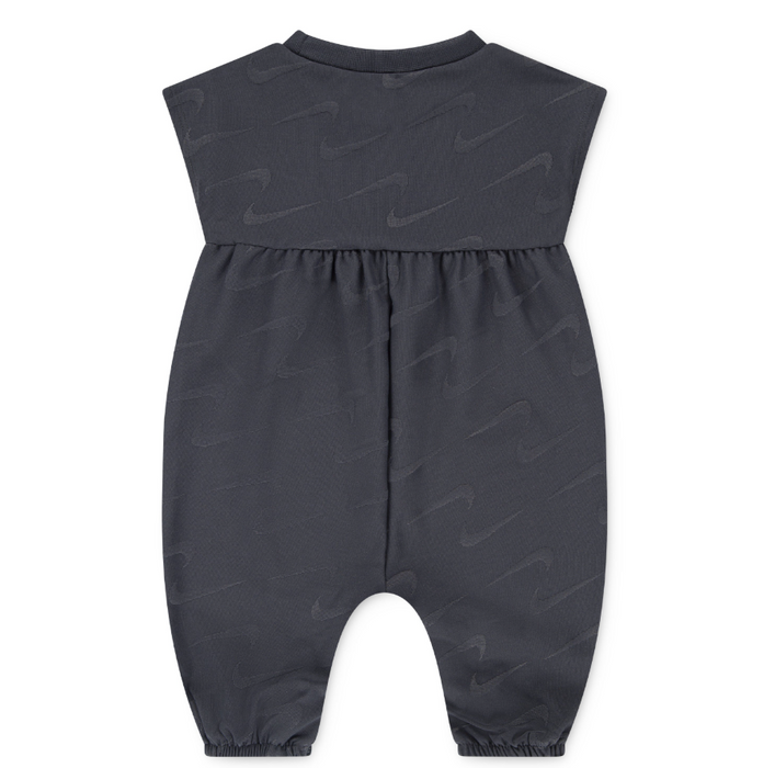 Combinaison Nike® Infant Swoosh Motion « Gris foncé | De 0 à 3 mois à 9 mois »