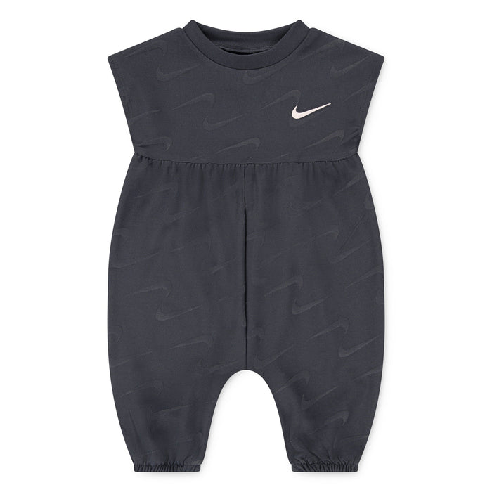 Combinaison Nike® Infant Swoosh Motion « Gris foncé | De 0 à 3 mois à 9 mois »
