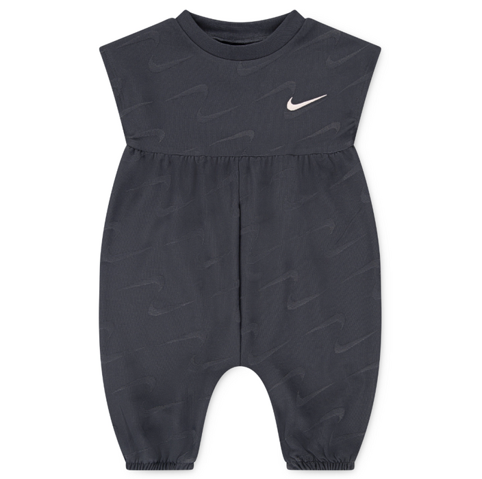 Combinaison Nike® Infant Swoosh Motion « Gris foncé | De 0 à 3 mois à 9 mois »