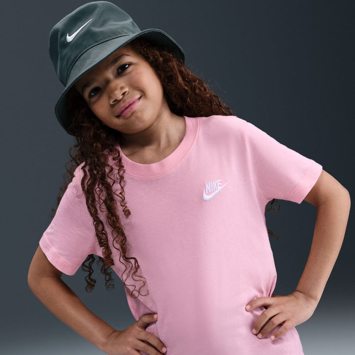 T-shirt Nike® Swoosh Futura Flamigo Rose | 2T à 4T