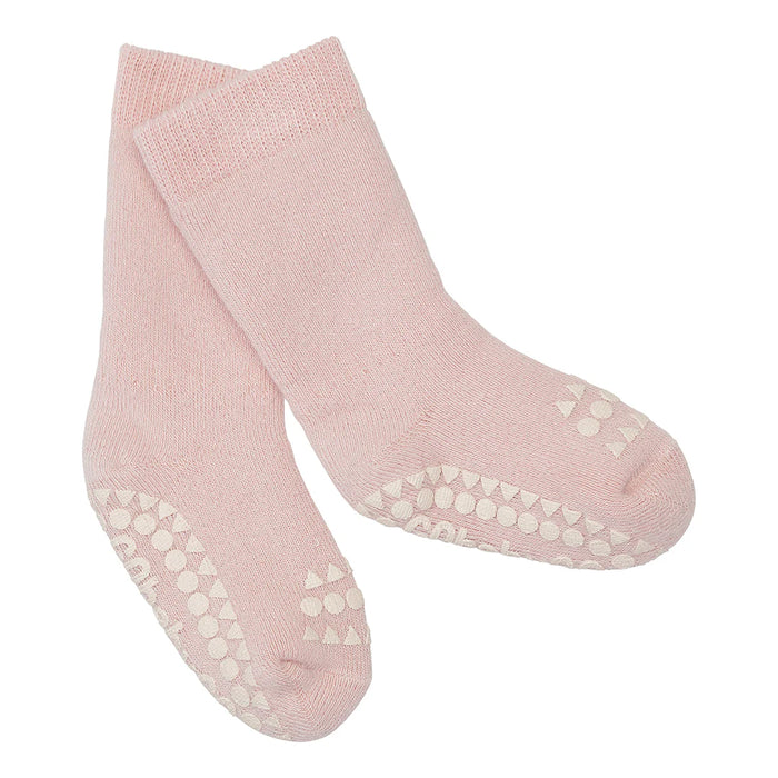 GoBabyGo Baby & Toddler Non-Slip Organic COTTON Crew Socks | OEKO-TEX® certified