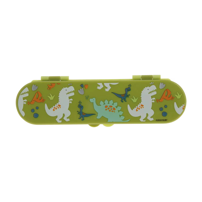 Ensemble de fourchette et cuillère Nuby® pour tout-petits avec étui de transport – Auto-alimentation dès 12 mois