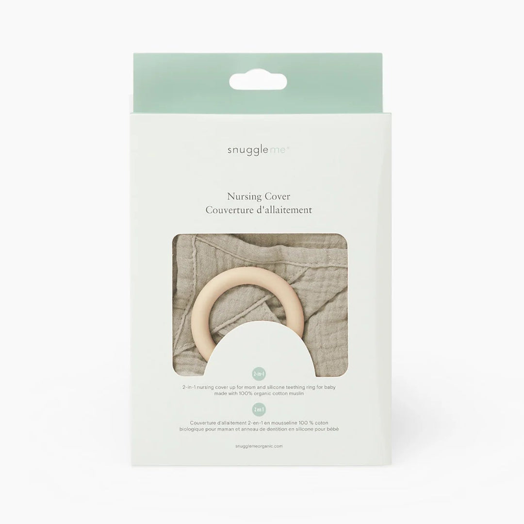 Snuggle me Organic Muslin Cotton Nursing Cover Blanket