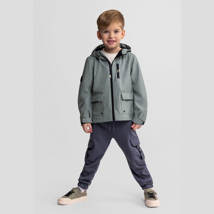 O.K. Kids® Waterproof Parka Jacket Hooded Size | 2 to 7