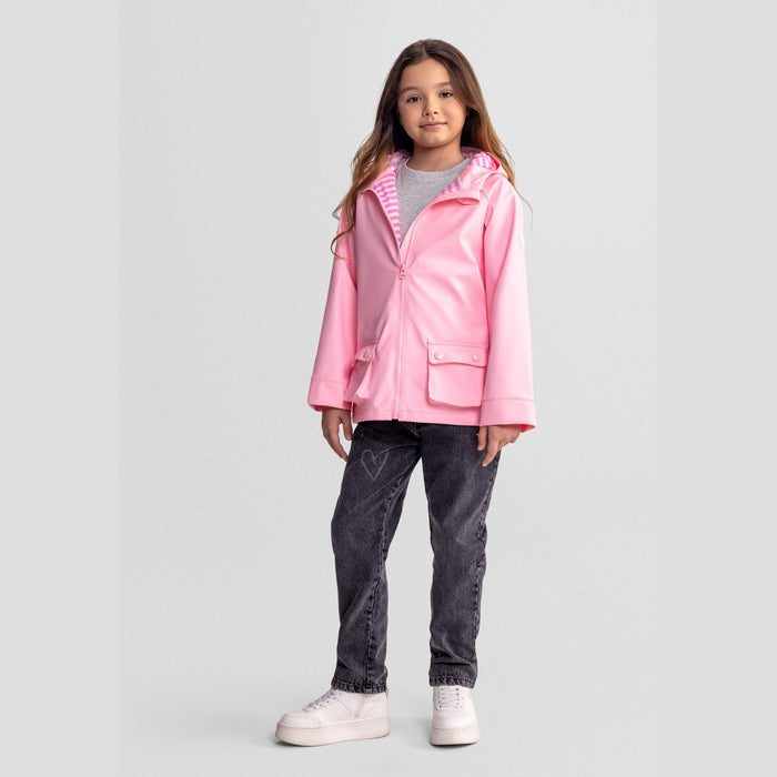 O.K. Kids® Waterproof Rain Jacket Hooded -Baby & Kids Sizes
