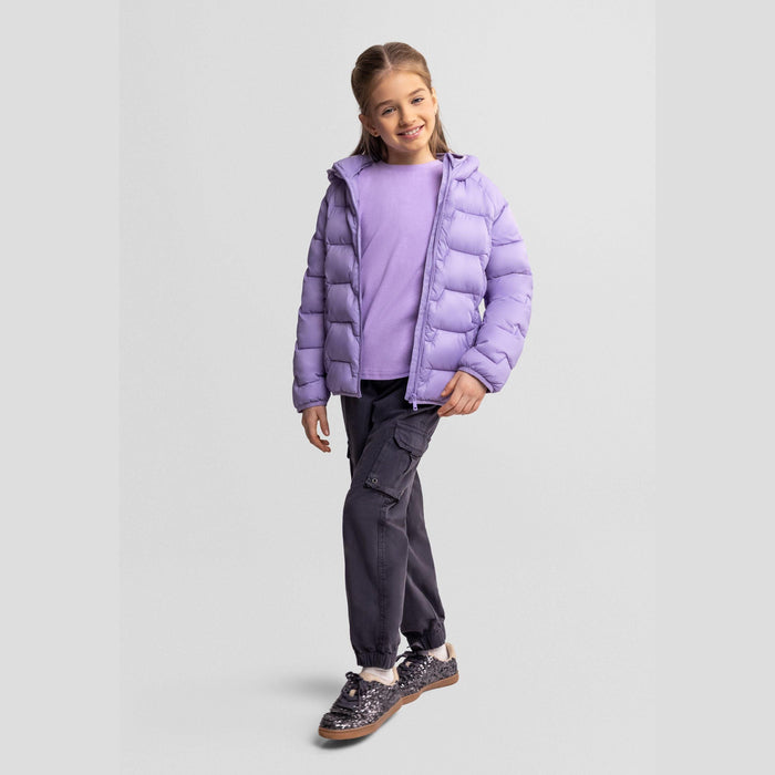 O.K. Kids® Quilted Puffer Jacket Hooded Size 3 to 15