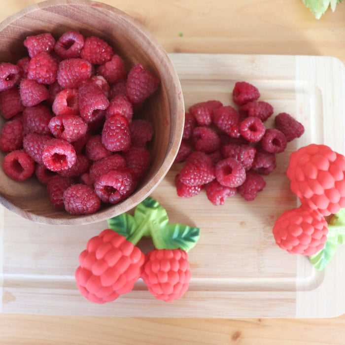 Oli & Carol® Valery the Raspberry Baby Teether
