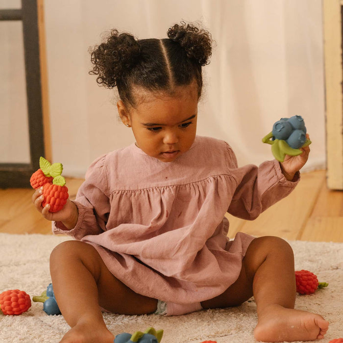 Oli & Carol® Valery the Raspberry Baby Teether
