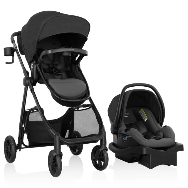 Evenflo® Omni Signature Travel System with LiteMax Infant Car Seat – Stroller Up to 50 lb
