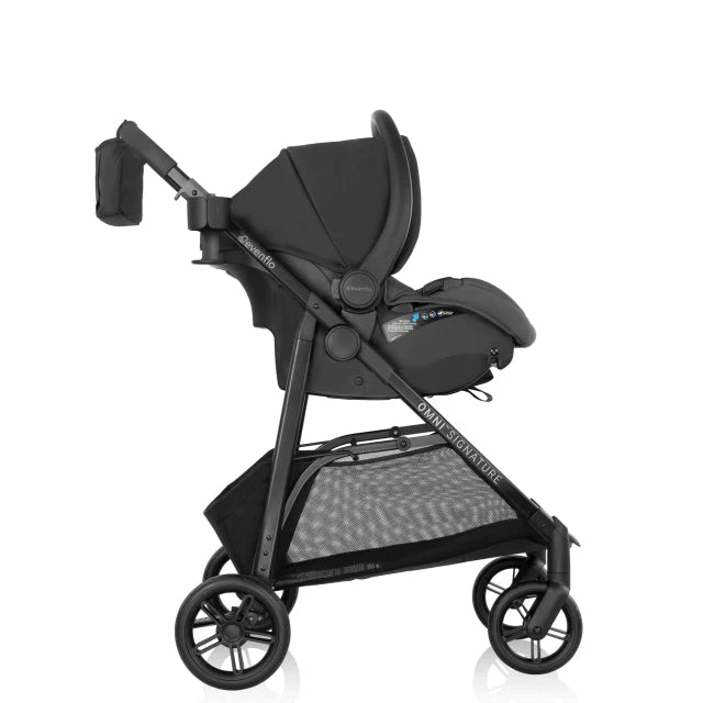 Evenflo® Omni Signature Travel System with LiteMax Infant Car Seat – Stroller Up to 50 lb