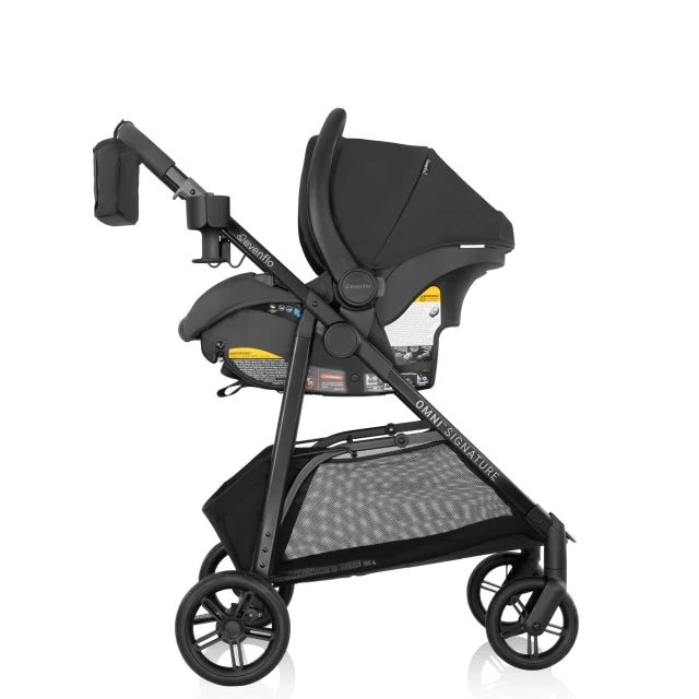 Evenflo® Omni Signature Travel System with LiteMax Infant Car Seat – Stroller Up to 50 lb