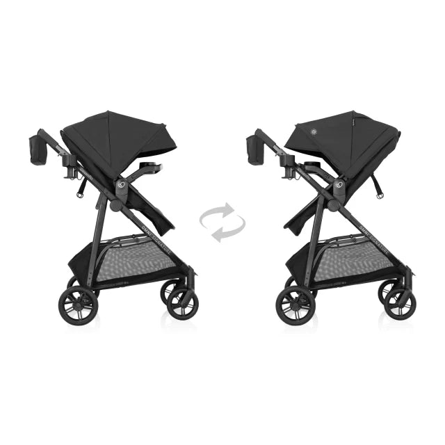 Evenflo® Omni Signature Travel System with LiteMax Infant Car Seat – Stroller Up to 50 lb
