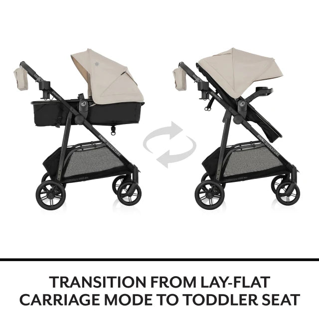 Evenflo® Omni Signature Travel System with LiteMax Infant Car Seat – Stroller Up to 50 lb