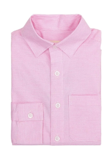 Appaman® Boys Standard Pink Dress Shirt | Size 14