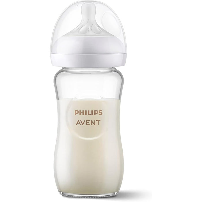 Biberon en verre Naturel de Philips Avent 8 oz/250 ml - Pqt de 1
