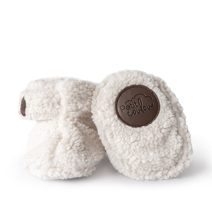 Chaussons Petit Coulou Sherpa pour bébé (0-12m)