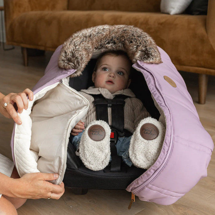 Housse 3 saisons pour siège d'auto de Petit Coulou - Collections Classique et Laine