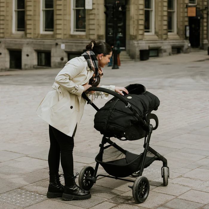 Housse 3 saisons pour siège d'auto et fond Isolant de Petit Coulou - Ensemble de luxe / Prestige