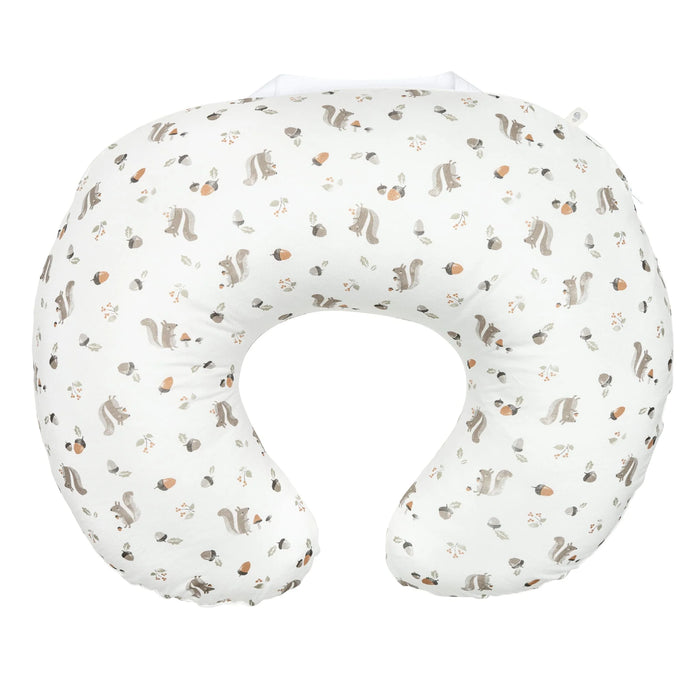 Coussin d'allaitement avec housse amovible en bambou de Perlimpinpin