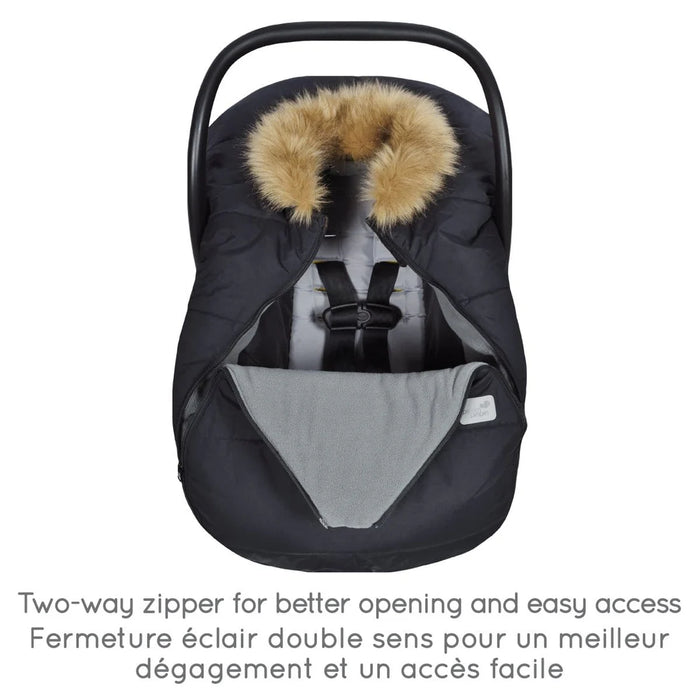 Couvre-sièges d'auto d'hiver pour bébé de Perlimpinpin