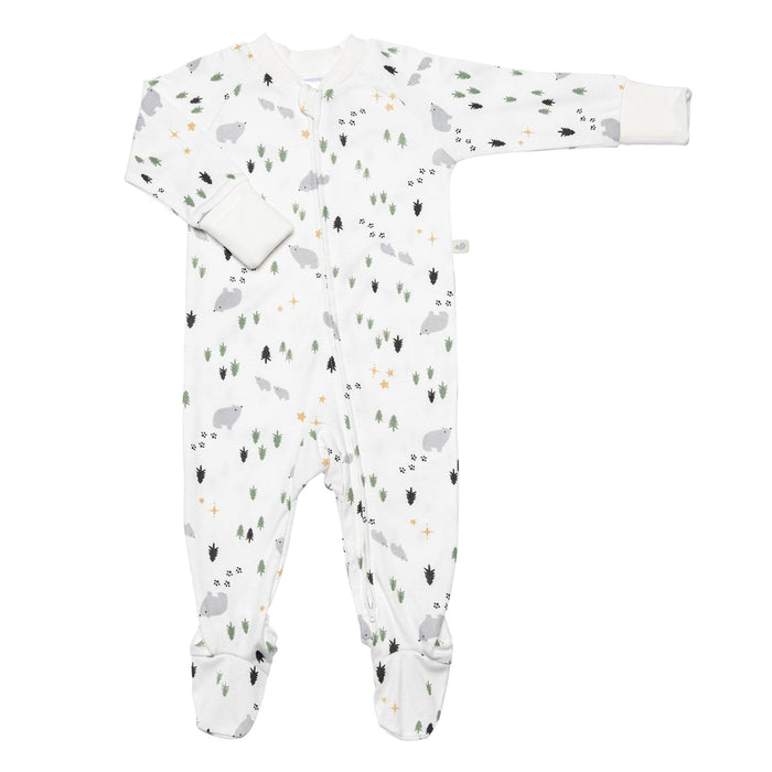 PerlimPinPin 1 Piece Baby Bamboo  Pyjama - Bears