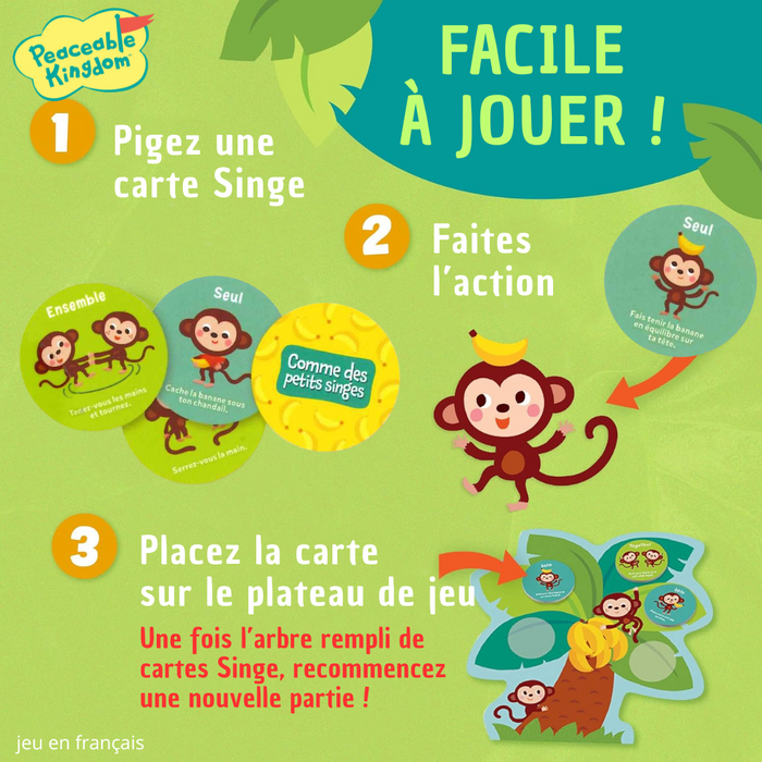 Peaceable Kingdom® Like Little Monkeys