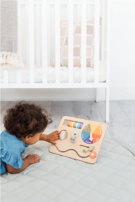 Pearhead® Baby Busy Board Toy 12m+
