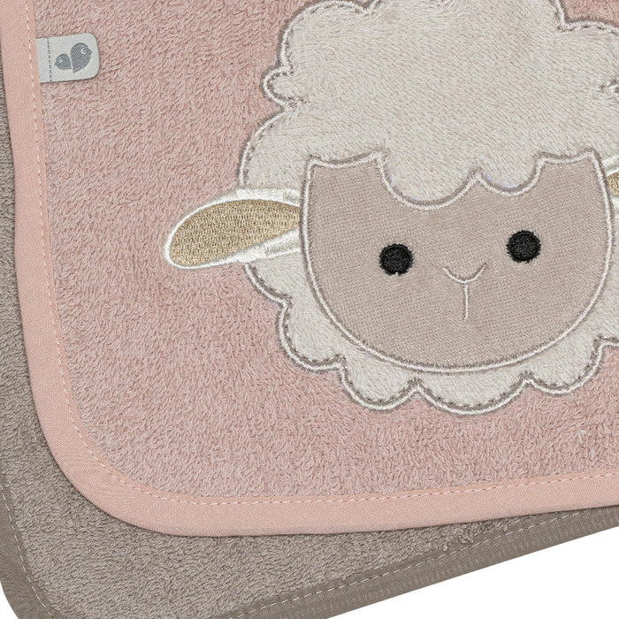 Perlimpinpin® Ensemble de 2 bavoirs en tissu éponge